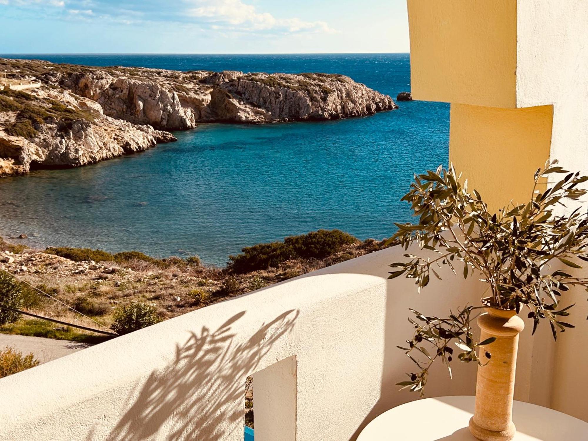 Studios Fokia Beach Amoopi Bagian luar foto