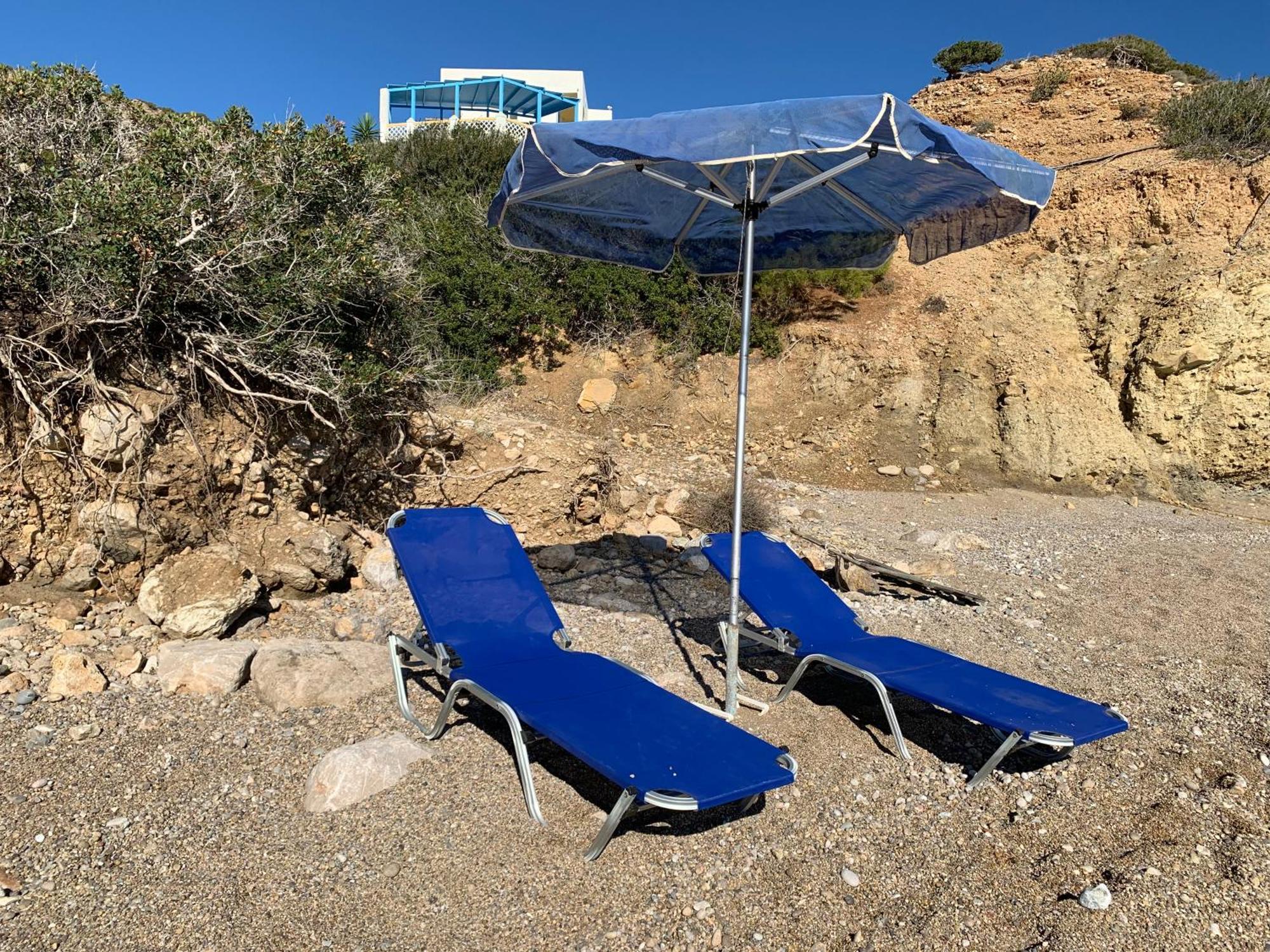 Studios Fokia Beach Amoopi Bagian luar foto