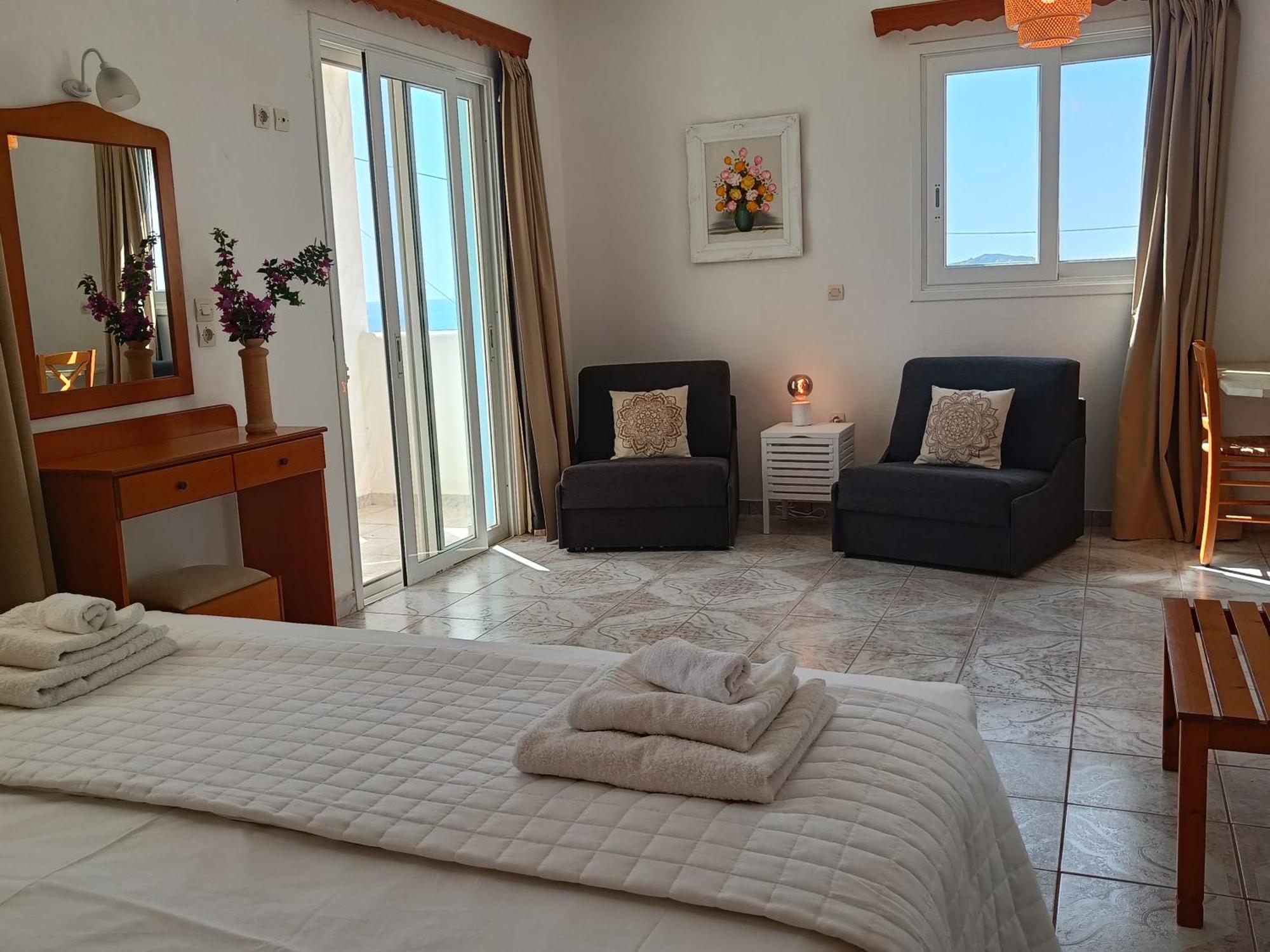 Studios Fokia Beach Amoopi Bagian luar foto